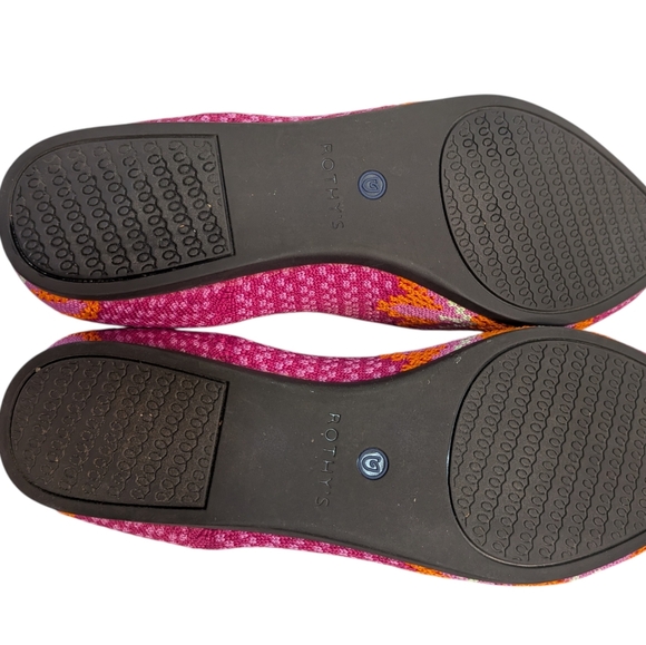 Rothy's Point Lotus Floral Women's Shoes Flats Loafers Slip Ons Size 8.5 - Picture 10 of 10